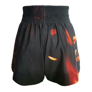 กางเกงมวยไทยสั่งทำพร้อมโลโก้สำหรับสโมสร - ระบายอากาศได้ดี แห้งเร็ว เหมาะสำหรับผู้ใหญ่ทั้งชายและหญิง ใช้สำหรับชกมวยและศิลปะการต่อสู้ - Product Image 3