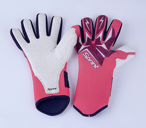 Guantes de Portero de Fútbol Profesional, Ajuste Seguro, Cómodos, Duraderos, con Palma de Goma - Product Image 1