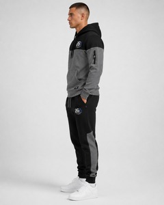 Survêtements de sport respirants de haute qualité pour hommes, tenues de jogging personnalisables avec logo, survêtements de gym oversize, ensembles de survêtements d'hiver unis, fabrication OEM - Product Image 3
