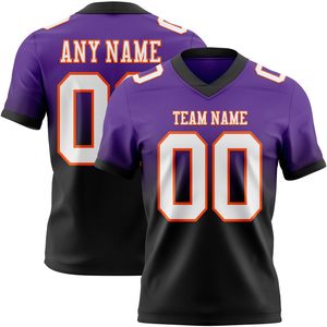 Custom American Football Jersey Spandex Blend Digital Print Custom Team Name Number Manufacturer <b>Athletic</b> Uniform Apparel - Product Image 3