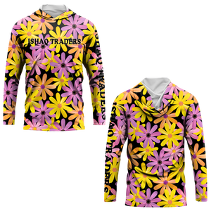 Haut de pêche performant pour homme, personnalisé, UPF 50+, pour la randonnée, le surf, la pêche sportive, chemise de protection solaire à manches longues - Product Image 4