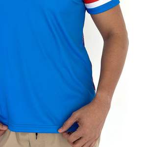 Camisetas de punto transpirables, estampadas, informales, elegantes, para hombre, de la mejor calidad, a precio económico, fabricante OEM ODM de polos para hombre - Product Image 4