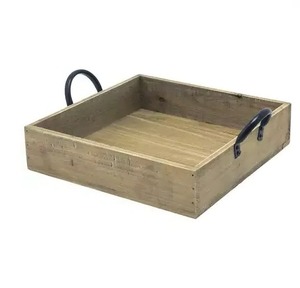 Bandeja de Servir de Bambú Rectangular, Diseño Minimalista Sólido, Juego de Platos de Madera Duraderos para Decoración del Hogar, Juego de Bandejas de Servir de Bambú - Product Image 3