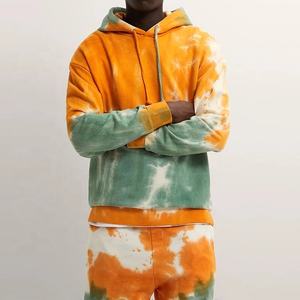 ชุดเซ็ตเสื้อฮู้ดดี้และกางเกงขาสั้นสไตล์วินเทจ 2-in-1 สำหรับผู้ชายไซส์ใหญ่และคนท้อง ปรับแต่งได้ ระบายอากาศ แห้งเร็ว ผ้าฝ้ายเฟรนช์เทอร์รี่ 100% - Product Image 2