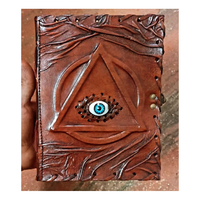 Carnet en cuir pur fait main, artisanat artisanal, fournisseur en gros, fabricant, exportateur Inde