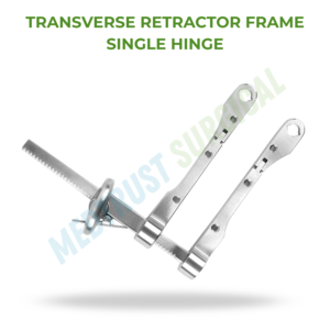 Système de rétracteur chirurgical neurochirurgical standard à charnière unique pour la colonne vertébrale, idéal pour la chirurgie cervicale antérieure - Product Image 2
