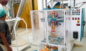 Powder Pouch Packing Machine with Automatic Filling and <b>Sealing</b> System - Product Image 3