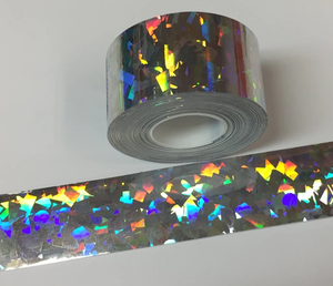 Cinta Adhesiva Holográfica al por Mayor, Cinta Decorativa Reflectante Arcoíris para Manualidades, Envoltura de Regalos y DIY - Product Image 1