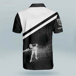 Camisetas de Billar para Hombre de Poliéster de Secado Rápido, Diseño Personalizado de Alta Calidad, con Bolsillo, Jerseys Profesionales - Product Image 4