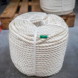 Cordas de pesca de polipropileno de 3/4 fios, fabricante de corda de pesca de alta qualidade do vietnã