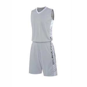Uniformes de Baloncesto Sublimados Personalizados Ligeros, 100% Poliéster, Secado Rápido, Sin Mangas, Transpirables, Conjuntos Deportivos para Entrenamiento con Logotipo - Product Image 1