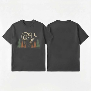 Camiseta de Algodón Grueso Oversize para Hombre, Estampada, Manga Corta, Diseño Gráfico Hip Hop, Tendencia Europea 2026 - Product Image 4
