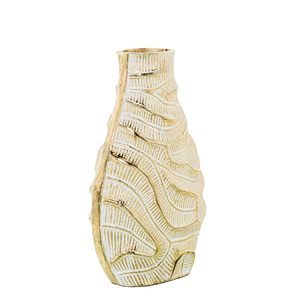 Jarrón de Mesa Bloom Ready con Acabado Dorado Tradicional, Diseño de Pedestal Hecho a Mano, 34 cm de Altura - Product Image 6