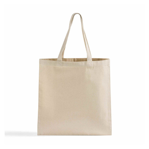 Sac fourre-tout en toile de coton de qualité supérieure avec coutures robustes et longues poignées pour un usage quotidien - Product Image 1