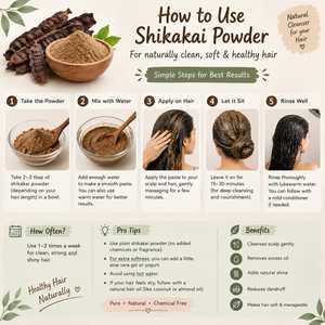 Poudre de Shikakai Premium pour les Soins des Cheveux, Poudre d'Acacia Concinna 100% Pure pour le Nettoyage des Cheveux, les Soins du Cuir Chevelu et le Renforcement des Cheveux - Product Image 4