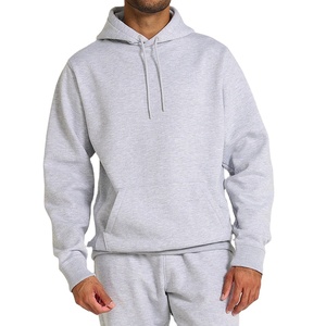 Sudadera con Capucha Extra Grande, Cuello Redondo, Color Sólido, para Invierno, 100% Algodón Felpa, Mangas Largas, Logotipo Personalizado OEM - Product Image 3