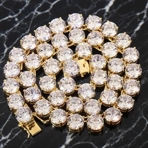 Cadena de tenis de diamantes de excelente calidad para hombres, ideal para compromisos y ocasiones de regalo de lujo, disponible en grandes cantidades. - Product Image 2