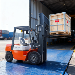 מלגזה דיזל 4 טון למחסני לוגיסטיקה, גובה הרמה 3000 מ\\\"מ, מלגזת נגד משקל 3.5 טון זמינה להתאמה אישית - Product Image 4