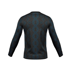 T-shirt de sport décontracté pour homme, personnalisé, imprimé par transfert thermique, manches raglan, col en V, coupe classique, écologique, séchage rapide, respirant - Product Image 2