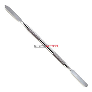 Espátula para Cemento Dental, de Acero Inoxidable, Doble Punta, para Mezclar y Modelar en Laboratorio, Instrumento Dental Restaurador para Resina Compuesta y Cera - Product Image 4