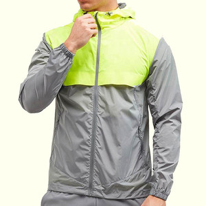 Unisex Windbreaker Jacket Custom Printed Logo Lightweight Travel <b>Rain</b> <b>Coat</b> Hot Selling Low MOQ - Product Image 1