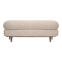 Canapé en bois massif de qualité supérieure – Meubles de salon confortables avec un design élégant pour la salle à manger, la maison, l'hôtel et la décoration de villa