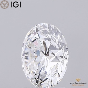 Diamant de laboratoire CVD certifié IGI, 2,50 carats, 8,63 mm, couleur E, clarté VVS1, taille ronde, pour centre de bague statement - Product Image 3