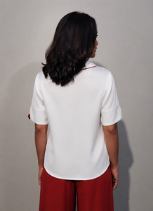 Camisa de Color Sólido para Mujer con Estilo Casual Elegante para el Día a Día, Compre Directamente del Proveedor - Product Image 2