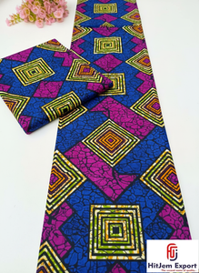 Tissu de cravate en polyester imprimé à la cire de qualité supérieure pour la production de vêtements avec logo personnalisé et services de marque par Maputo Hitjem Export - Product Image 6