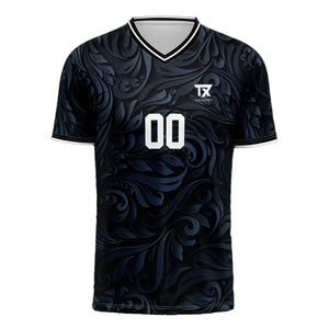 เสื้อฟุตบอลสั่งทำคุณภาพดีที่สุด - ผ้าตาข่ายโพลีเอสเตอร์ 100% ระบายอากาศได้ดี แห้งเร็ว สั่งทำสี โลโก้ ได้ตามต้องการ สำหรับผู้ใหญ่ทุกเพศ - Product Image 5