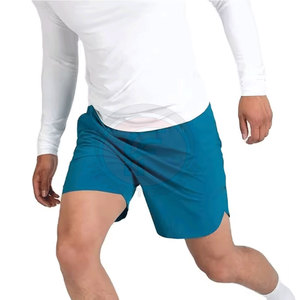 Latest Design <b>Knee</b> Length Solid Casual Mid Cotton Made Men Gym Shorts Comfortable Breathable Eco-Friendly Pakistan Manufacture - Product Image 4