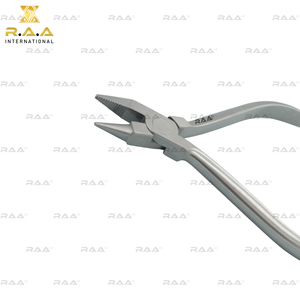 Alicates de pico de pájaro con mordaza dentada, instrumentos dentales de ortodoncia R.A.A. INTERNATIONAL, calidad premium - Product Image 5
