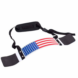 Ceinture de musculation Arm Blaster personnalisable avec logo, en caoutchouc, pour exercices de biceps et curls, prix raisonnable - Product Image 1