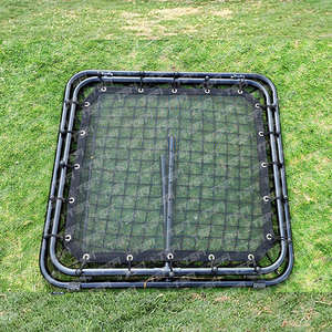 Portable Football <b>Rebounder</b> Goal Foldable Soccer Training <b>Net</b> Steel Frame Double Sided Adjustable Practice Goal for Adults Drill - Product Image 3