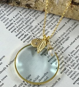 Lupa de Bolsillo de Latón con Cadena Larga, Lente de Alta Calidad para Lectura, Inspección de Joyas, Monedas, Sellos, Manualidades - Product Image 6