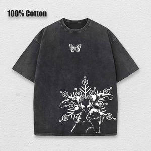 Camiseta con estampado de Anime Demon Slayer, estilo Retro Harajuku, jersey de manga corta unisex para hombres y mujeres - Product Image 1