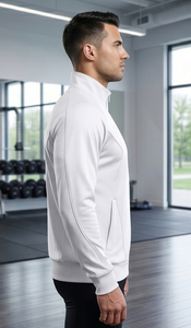 <b>Mens</b> Zip Up Yoga Training <b>Jacket</b> Workout <b>Long</b> Sleeve <b>Jacket</b> <b>Men</b> Sportswear Training <b>Jacket</b> Gym Exercise Training <b>Jacket</b> <b>Men</b> - Product Image 2