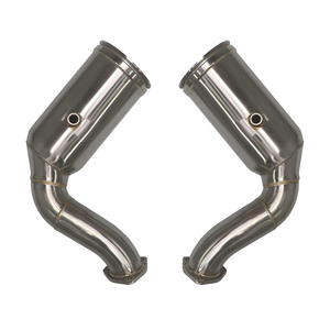 Downpipe ad alte prestazioni per Porsche <span class=keywords><strong>Cayenne</strong></span> Turbo <span class=keywords><strong>S</strong></span> E3 4.0T (2018 +) - 304 aggiornamento in acciaio inossidabile - Product Image 1