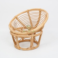 Cadre de chaise Papasan en rotin écologique de conception européenne moderne pour la chambre à coucher, le salon et l'école, provenant de fournisseurs vietnamiens