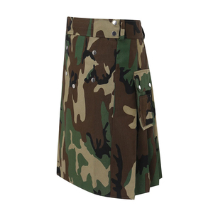 Kilt écossais de haute qualité pour hommes et femmes, style écossais, plaid contrasté, kilt tartan traditionnel, vente en gros - Product Image 2