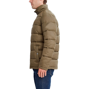New Design Unisex Winter <b>Waterproof</b> Puffer Jacket <b>Warm</b> Thick Coats 2023 Winter Solid Color Shiny Puffer Jackets - Product Image 3