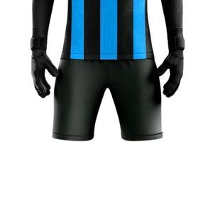 Short de gardien de but Parallel Bar pour homme, col rond, manches longues, taille élastique, respirant, séchage rapide, polyester, football - Product Image 5