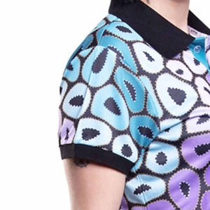 Camiseta Polo Sublimada para Mujer, Color y Talla Personalizados, Camisetas Polo Sublimadas para Mujer a Bajo Precio para Uso Casual - Product Image 5