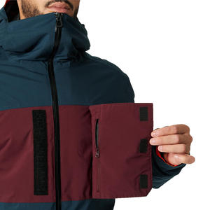 Chaqueta de Esquí Profesional Impermeable para Hombre, Chaqueta de Snowboard Térmica Cortavientos, Ropa de Esquí Transpirable con Capucha para Montaña - Product Image 4