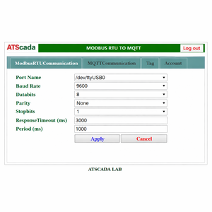 Atscada AT-mqttgateway IOT mqtt GATEWAY พร้อมโมดูลอีเธอร์เน็ตและการเชื่อมต่อ Rs485 - Product Image 3