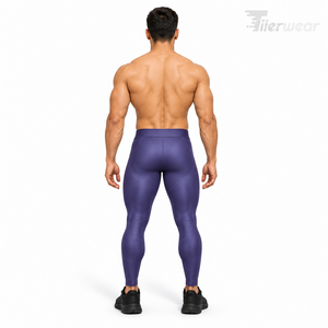 Athletic <b>Men</b> Compression <b>Leggings</b> Polyester Spandex Stretch Gym Fitness Running Tights Quick Dry Breathable <b>Sports</b> Base Layer - Product Image 4