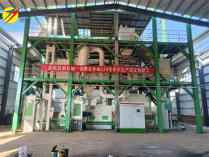 Nouvelle usine de fabrication d'aliments pour <span class=keywords><strong>animaux</strong></span> en granulés, compacte, automatique, à double <span class=keywords><strong>grue</strong></span>, 5-8T, clé en main, haute productivité - Product Image 2