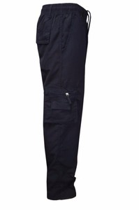 กางเกงขายาวทรงตรงเอวสูงหลายกระเป๋าสำหรับผู้ชาย สไตล์ลำลองแนวสตรีทแวร์ กางเกงคาร์โก้ขนาดใหญ่ ผ้าฝ้าย 100% น้ำหนักเบา พลัสไซส์ - Product Image 4