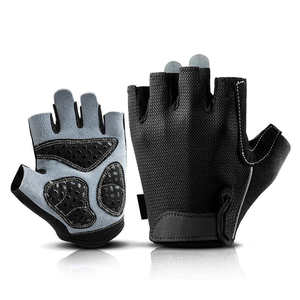 Gants de cyclisme unisexes sans doigts, antidérapants, absorbant les chocs, respirants - Product Image 4