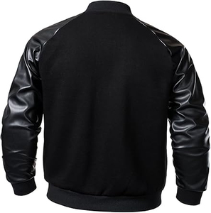 Chaqueta Varsity Clásica, Chaquetas Letterman Elegantes para Hombres y Mujeres, Ropa Deportiva Escolar, Ropa Casual de Calle, Precio Económico, Venta al Por Mayor - Product Image 3